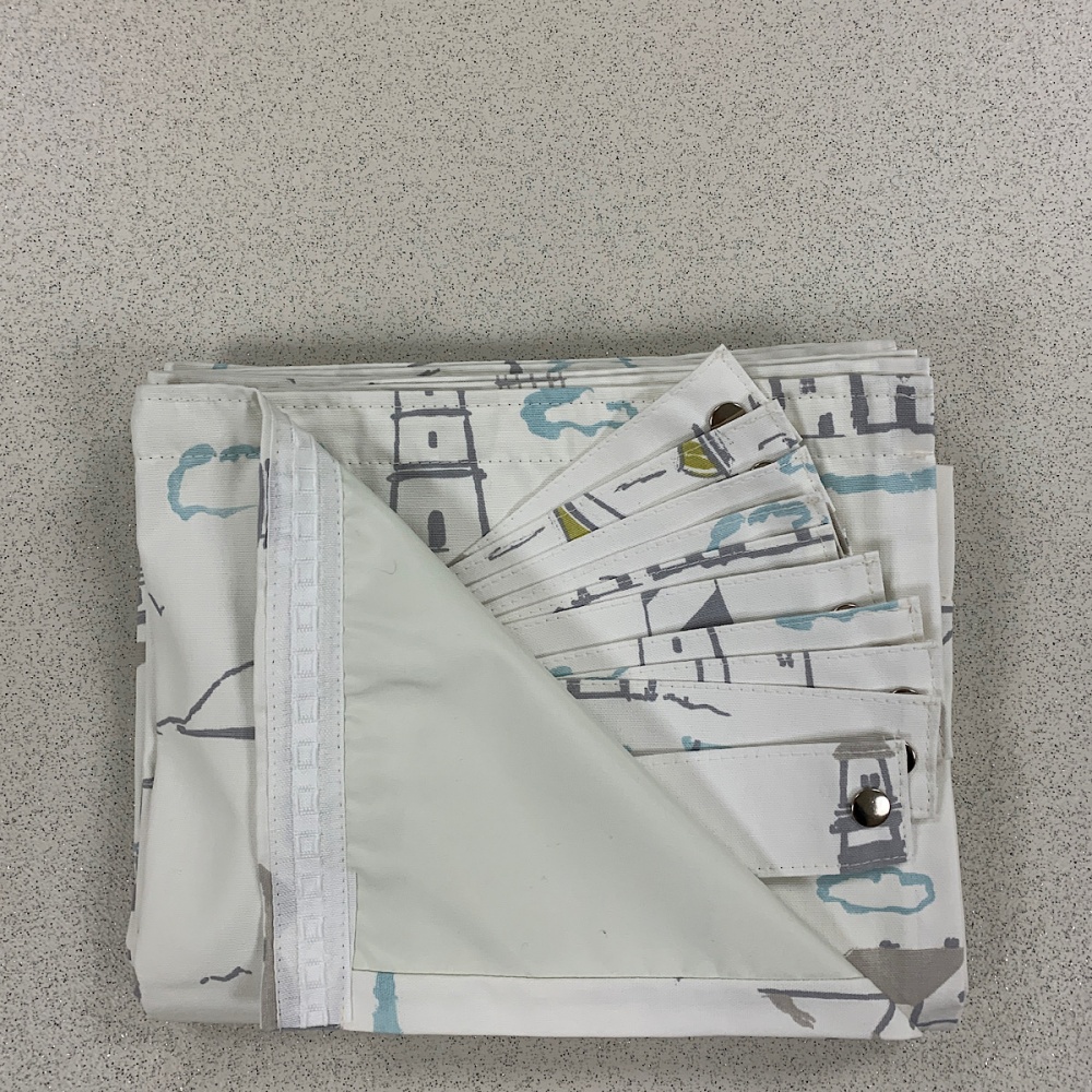 VW Splitscreen Curtains 10 Piece Set Lowestoft Madmatz